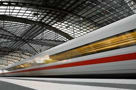 ICE train in Germany