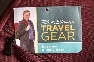 Rick Steves Ravenna Rolling Case - product tag