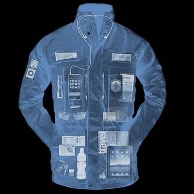 SCOTTEVEST Expedition Jacket X-ray view
