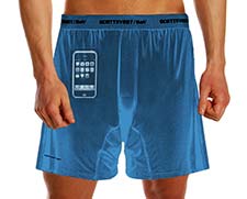 Scottevest Travel Boxers 2.0 X-ray view