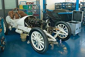 Mercedes-Benz race car at M-B Clasic Center Fellbach