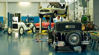 Mercedes-Benz Classic Center Werkstatt