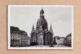 Dresden vintage postcard
