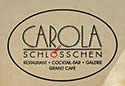 Restaurant Carola Schloesschen sign
