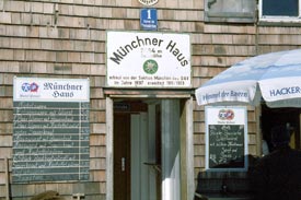 M�nchner Haus alpine hut, Zugspitze, Germisch-Partenkirchen