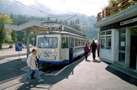Bayerische Zugspitzbahn cogwheel train