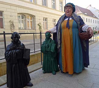 Martin Luther statues
