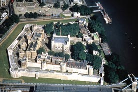 Aerial view, Tower of London