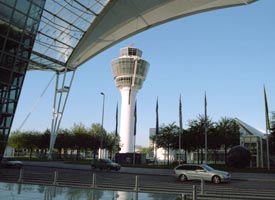 Munich control tower photo