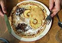 Dutch dessert pancake