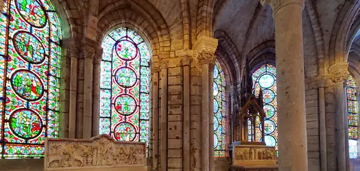 Saint-Denis Basilica Cathedral stained glass