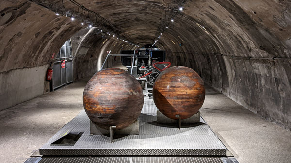 Paris Sewers Museum balls.