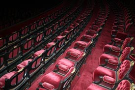 Seats in Paris Opera Garnier