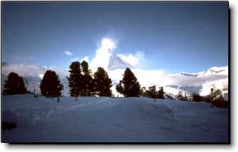 Zermatt Switzerland Matterhorn Riffelalp Resort winter travel photo