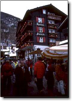 Zermatt Switzerland Christmas market Hotel Julen travel photo