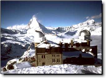 Gornergrat hotel restaurant observatory Zermatt Switzerland Matterhorn travel photo