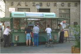 Austrian dining snack car travel restaurant guide Vienna index Japanese Salzburg Schnitzel coffeehouses