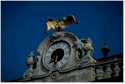 Rooftop clock - Sch�nbrunn Palace in Vienna Austria