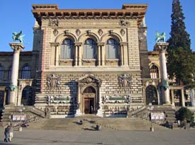 Palais du Rumin on the Place de la Riponne, Lausanne, Switzerland
