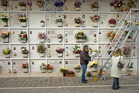 San Michele Cemetery mausoleums