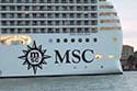 MSC cruise ship in Venice