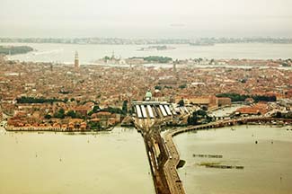 Venice and Ponte della Liberta