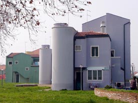 Giancarlo De Carlo housing estate on Mazzorbo.