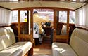 Water taxi interior photo