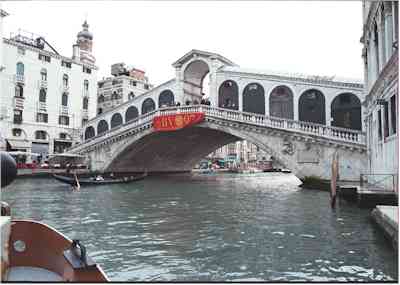 Venice, Italy - Rialto Bridge