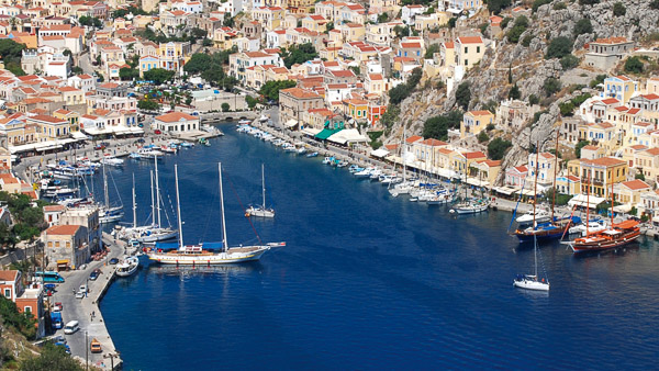 Gulet of PeterSommerTravels in Symi, Greece