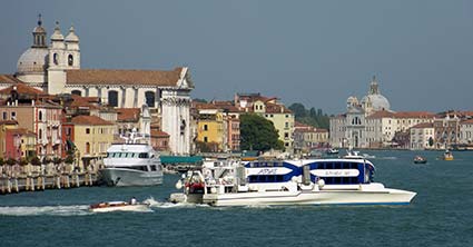 Adriatic Jet hydrofoil in Venice