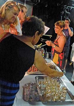 L'Austral chocolate-making demonstration