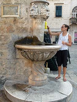 Fountain in Dubrovnik