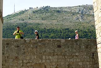 Northern walls of Dubrovnik