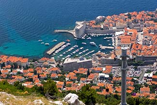 View from Dubrovnik Cable Car