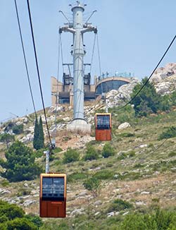 Dubrovnik cablecar ride