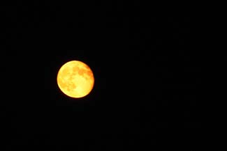 Moon over Dubrovnik