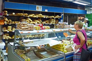 Bakery in downtown Hvar