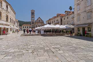 Main square of Hvar