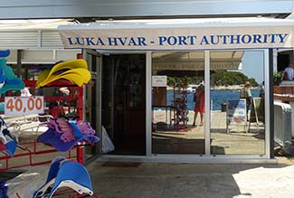 Port of Hvar office