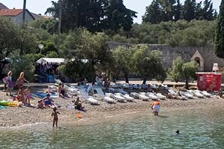 Hvar beach