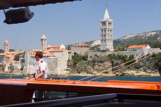 Rab, Croatia and L'Austral tender