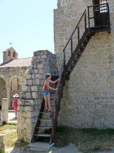 St. John the Evangelist belfry, Rab, Croatia