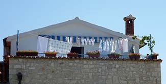 House next to St. John the Evangelist in Rab