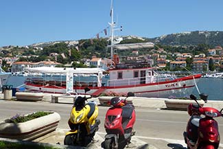 Boats in Rab