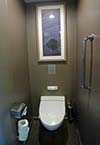 Toilet compartment on L'Austral