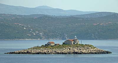 Lighthouse near Trogir, Dalmatia
