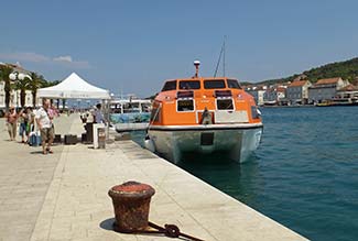 L'AUSTRAL tender in Trogir