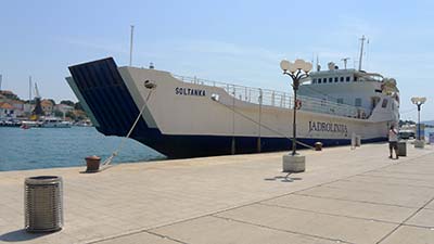 MF Šoltanka in Trogir, Croatia