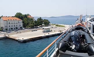 L'AUSTRAL arrives in Zadar